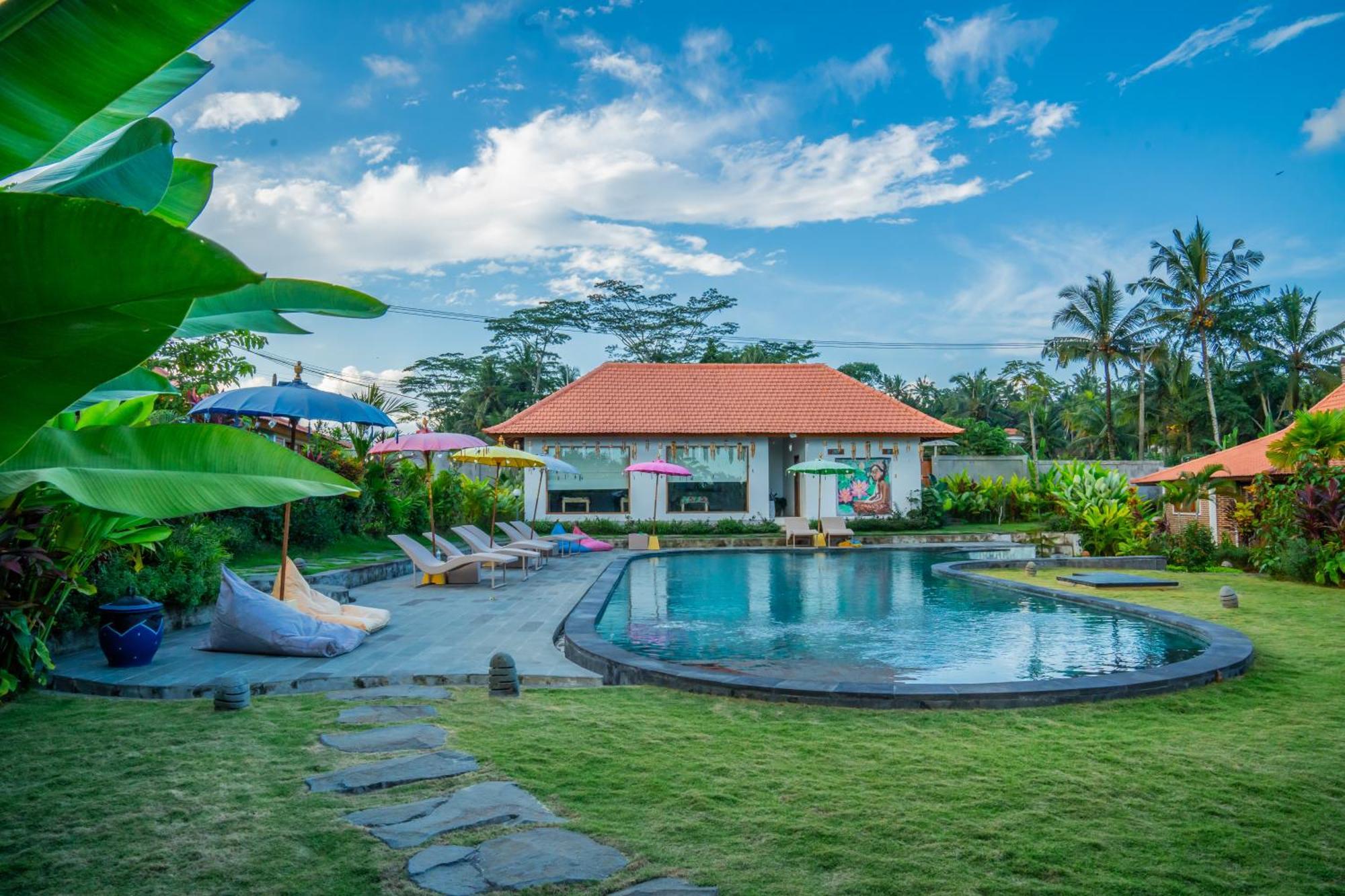 Kampung Uma Dawa Villas And Spa Ubud Exterior foto